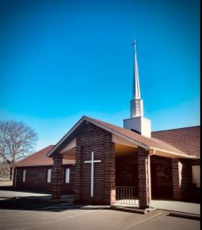 picture of the outside of the church building